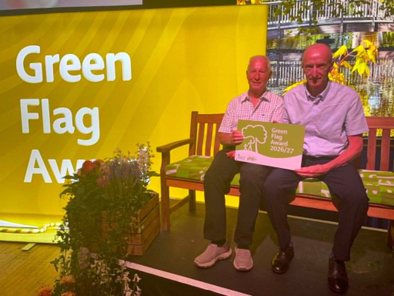 Les Cromey and Martin Ackroyd - Friends of Ball Grove